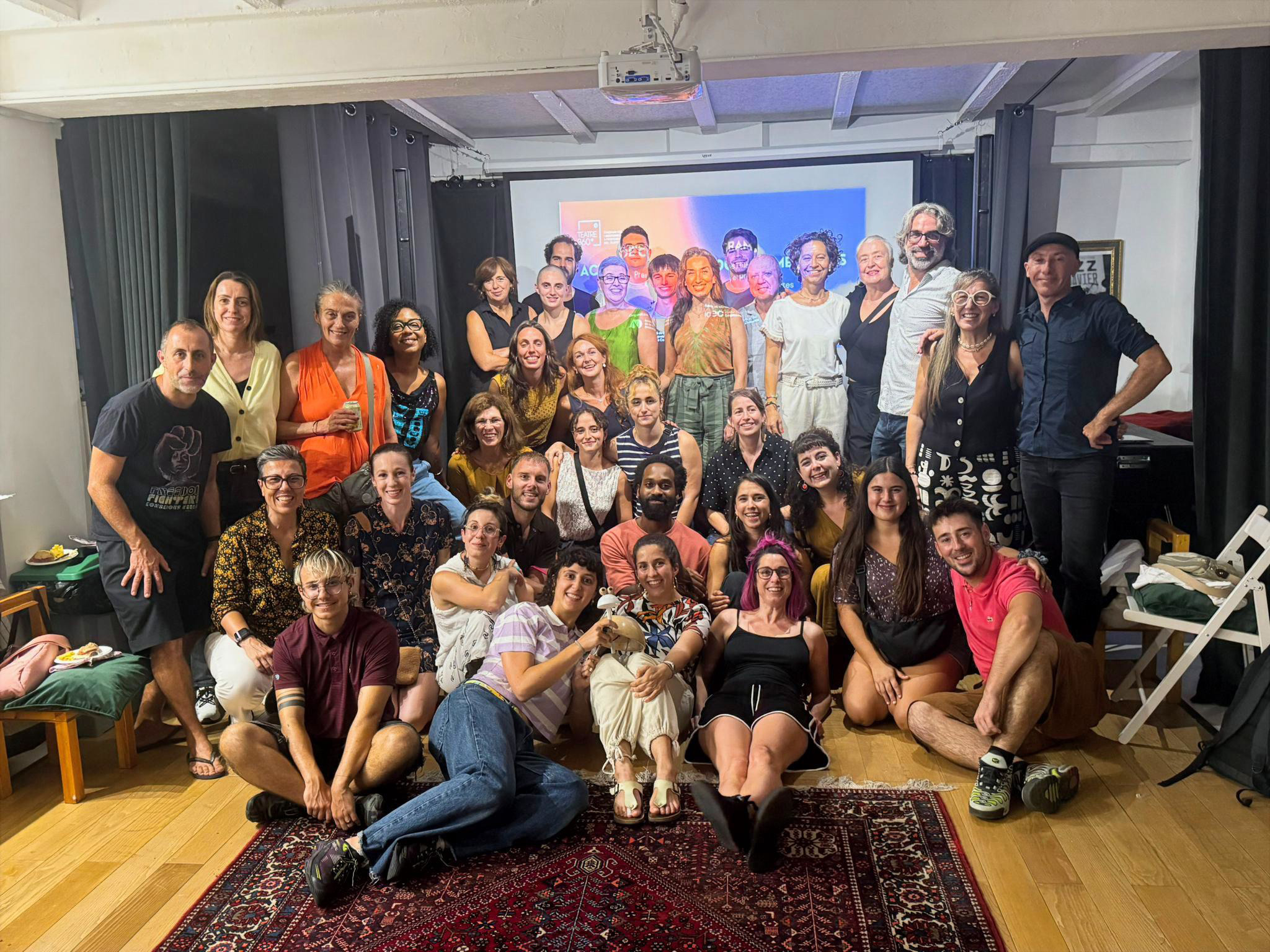 Participantes del programa de mentorías del plan de impulso al teatro - PIT